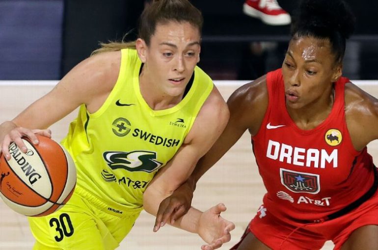 Breanna Stewart ‘in a good place’ after Achilles injury