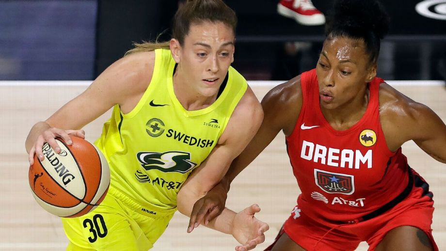 Breanna Stewart ‘in a good place’ after Achilles injury